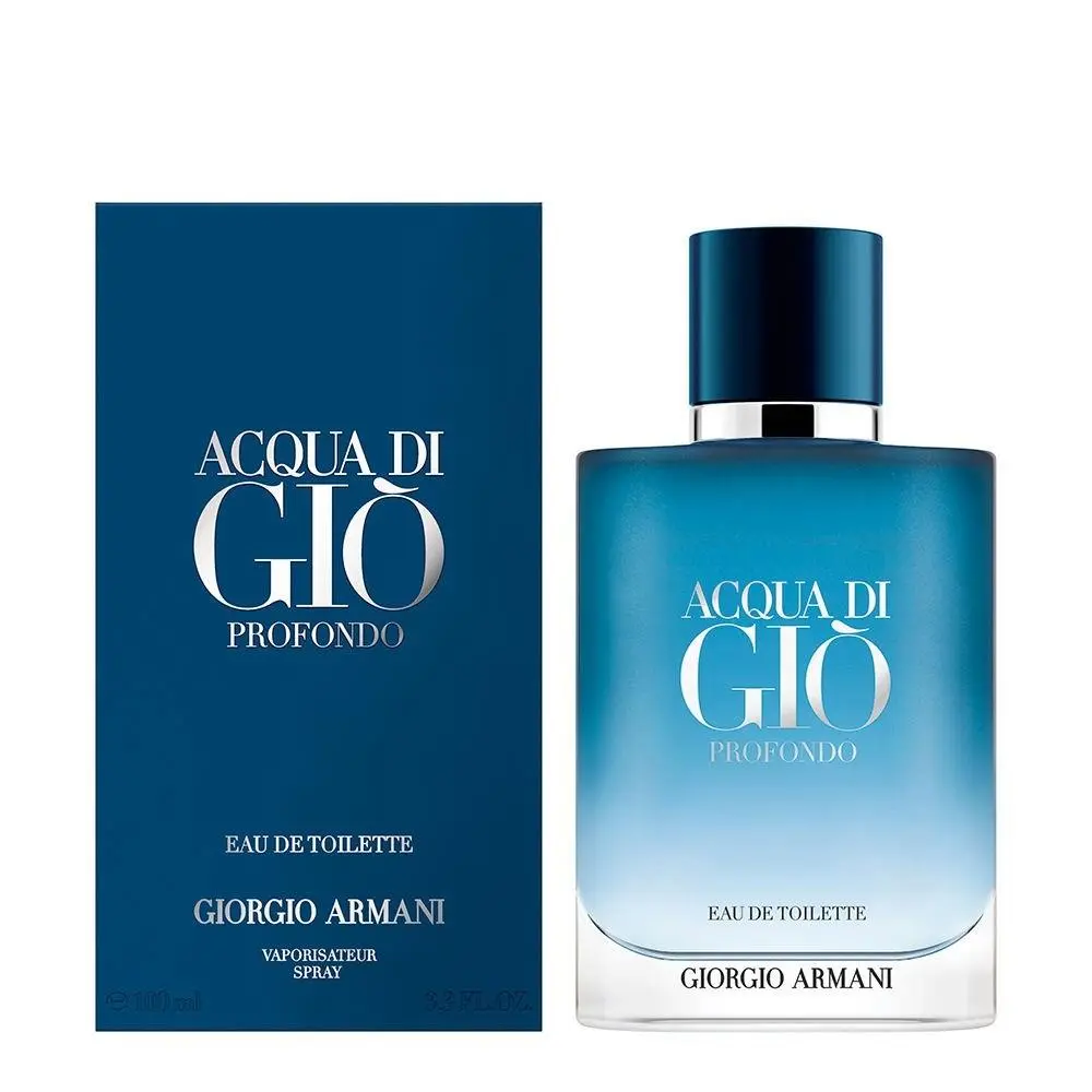 Giorgio Armani Men`s Acqua Di Gio Profondo Edt Spray 3.4 oz Fragrances