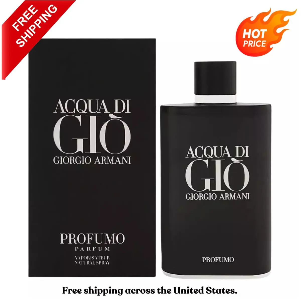 Giorgio Armani Aqua Di Gio Profumo Eau De Perfume 4.2 oz Spray