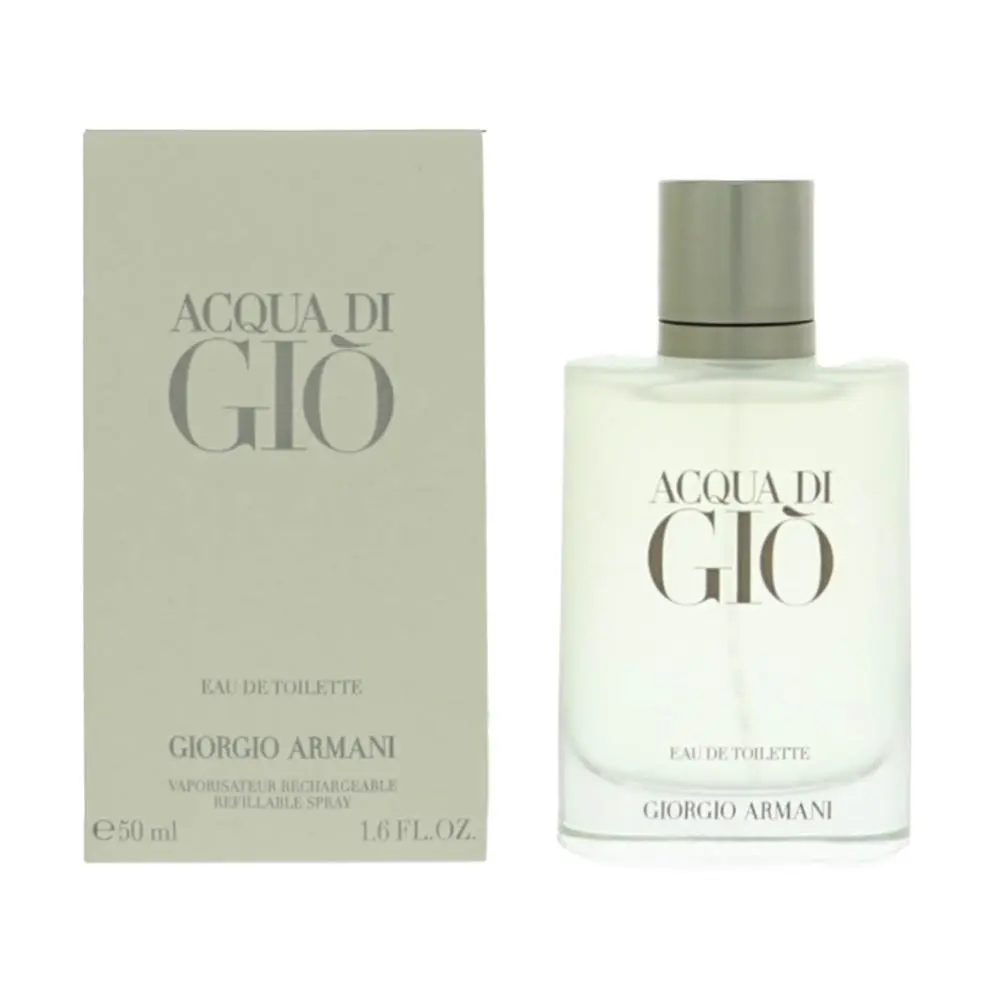 Acqua Di Gio 1.6 Oz Eau De Toilette Spray by Giorgio Armani Box For Men