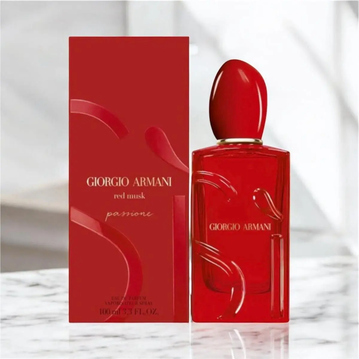 Giorgio Armani Red Musk Passione Eau De Parfum Edp 3.3 oz/100ml Women Spray