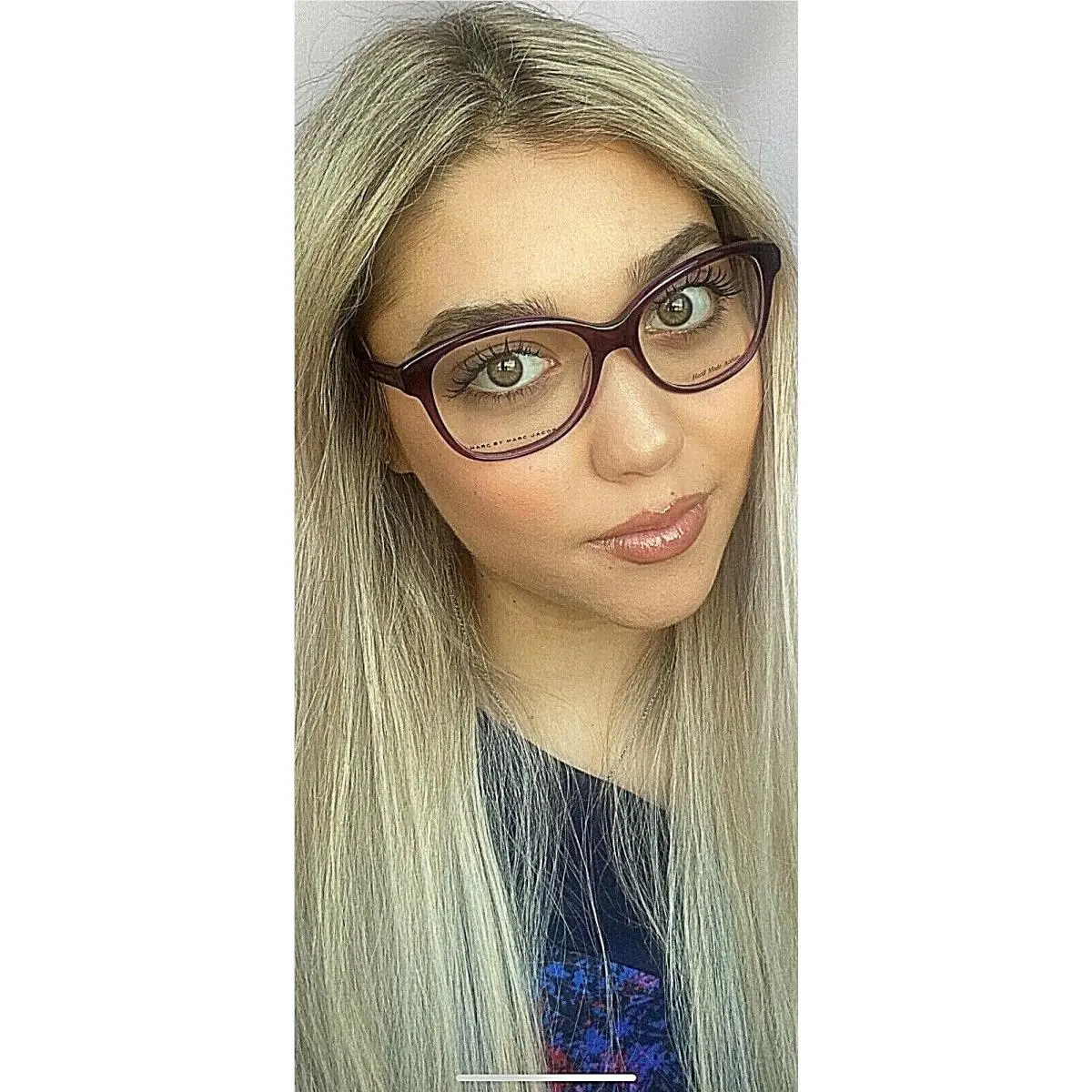 Marc by Marc Jacobs Mmj 559 467 Violet Women`s Eyeglasses Frame