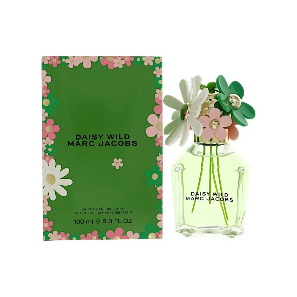 Marc Jacobs Daisy Wild 3.3 Oz Eau De Parfum Spray by Marc Jacobs Box For Women