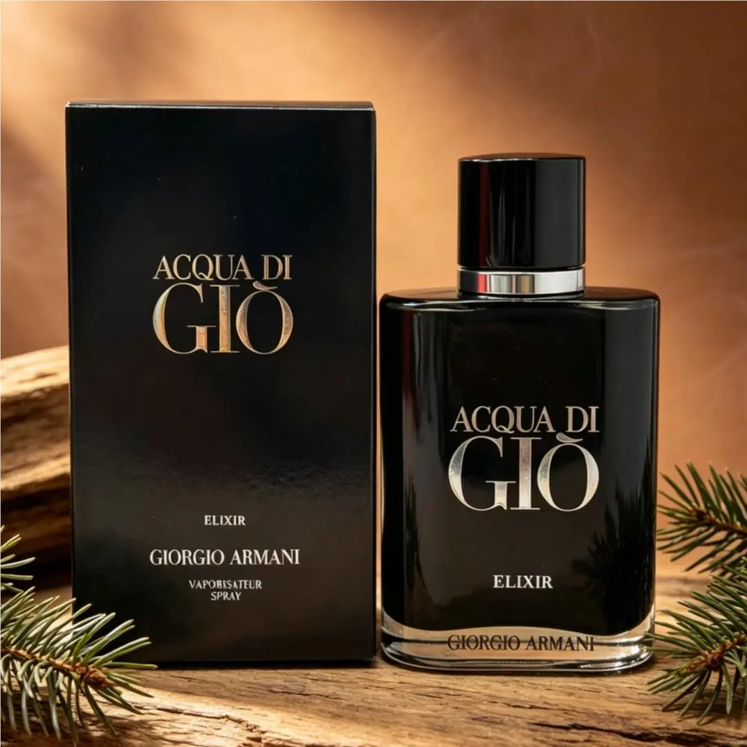 Acqua Di Gio Elixir by Giorgio Armani 3.4 oz /100ml Parfum Spray For Men