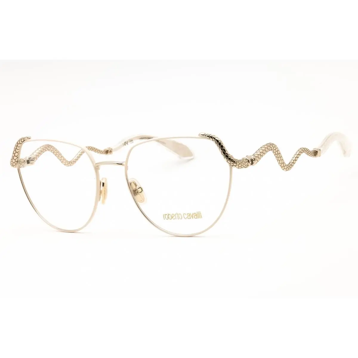 Roberto Cavalli RC053M-SNA-55 Eyeglasses Frame Size 55mm 17mm 140mm Gold Women