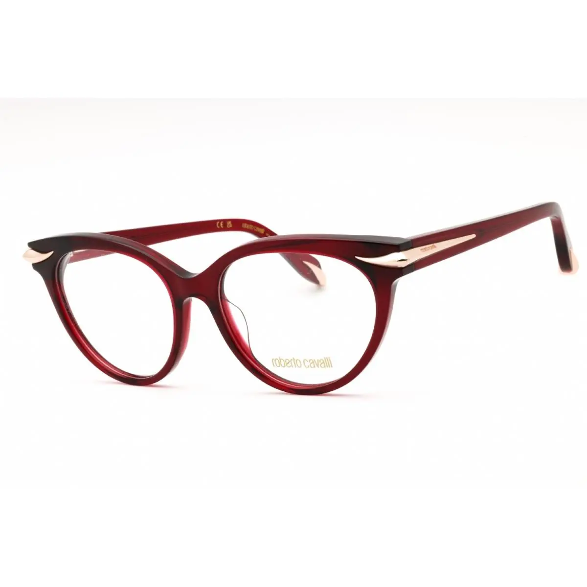 Roberto Cavalli RC018M-954-54 Eyeglasses Frame Size 54mm 17mm 140mm Bordeaux Wo