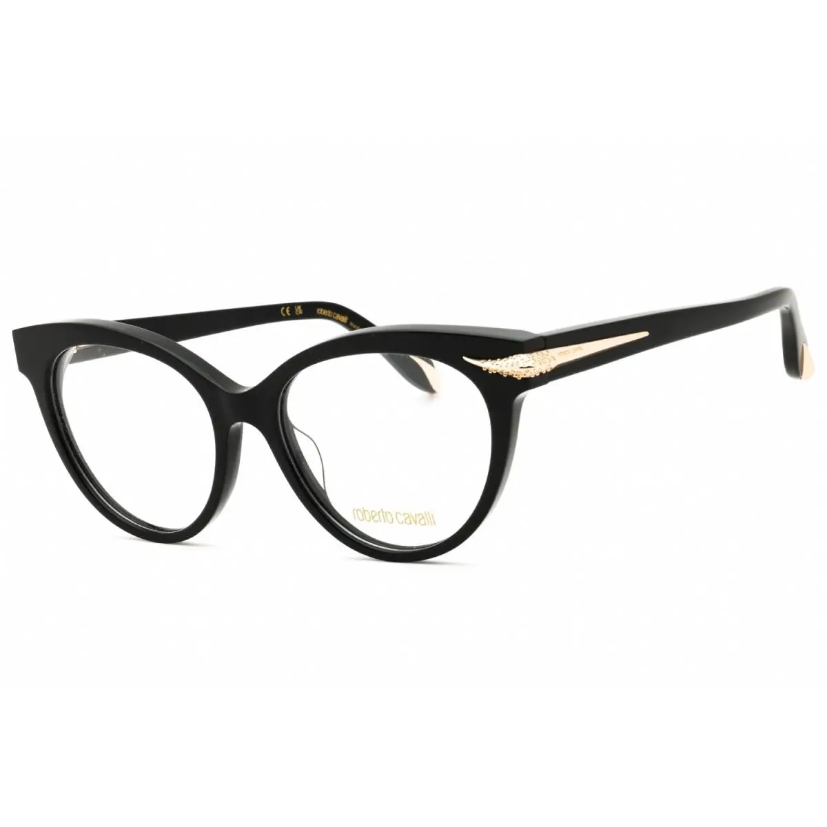 Roberto Cavalli RC018S-700-54 Eyeglasses Frame Size 54mm 17mm 140mm Black Women