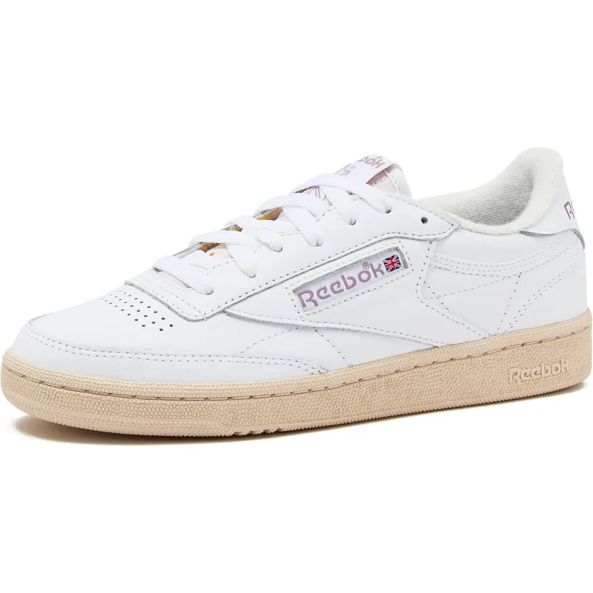 Reebok Womens Club C 85 Vintage Tennis Sneakers For Women Casual White Womens S