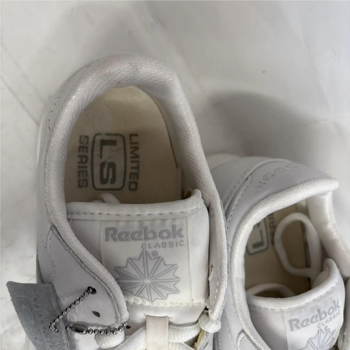 Reebok shoes - CL LEATHER LTD - LEATHER LTD - 133934 - White 15