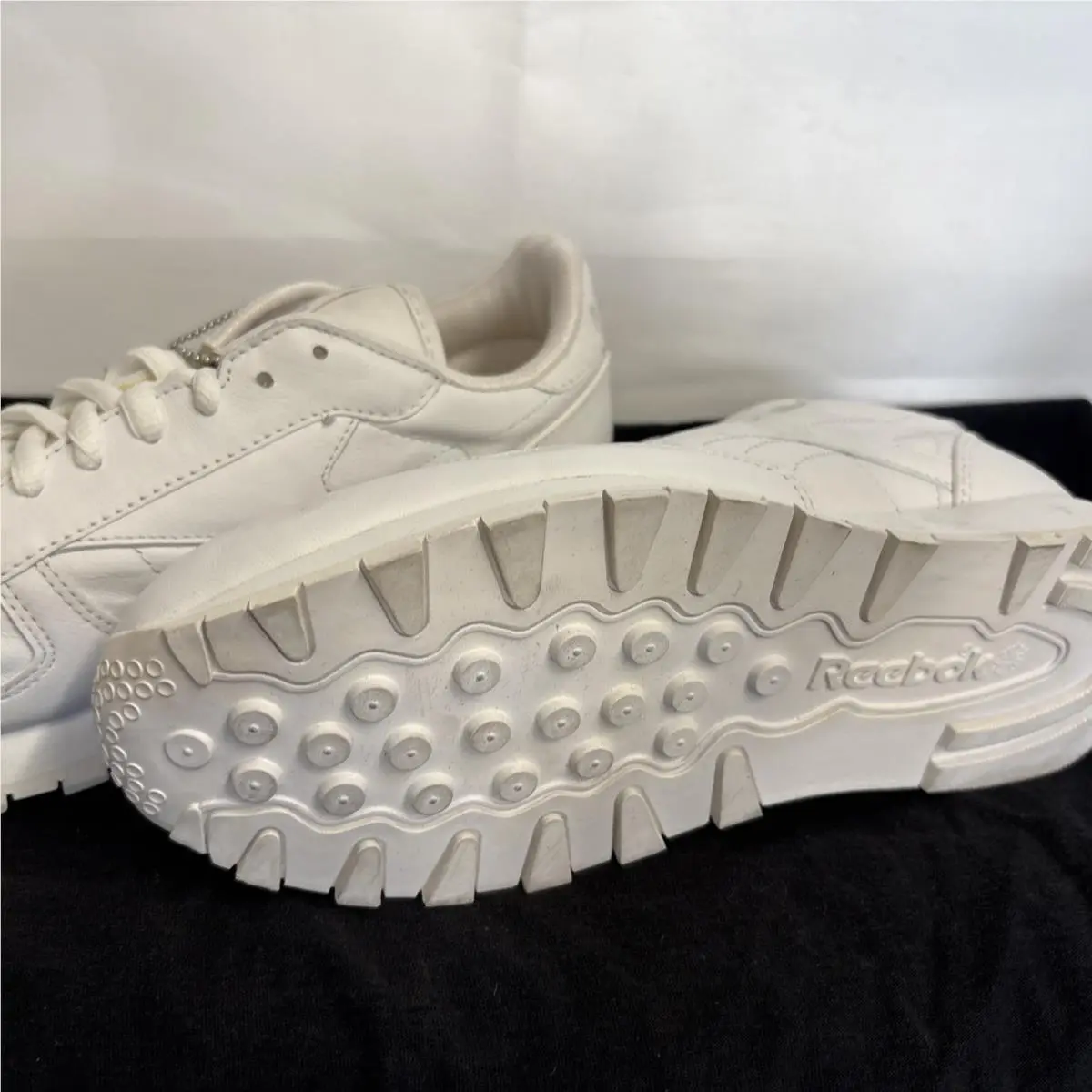 Reebok shoes - CL LEATHER LTD - LEATHER LTD - 133934 - White 22
