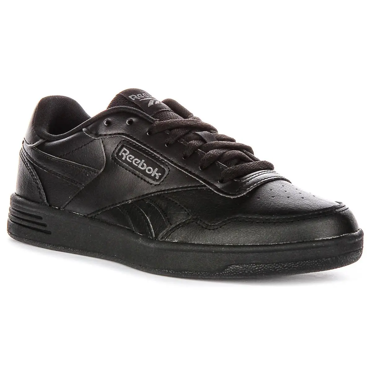 Reebok Court Advance Low Cut Vintage Leather Womens Sneakers In Black US 5 - 9