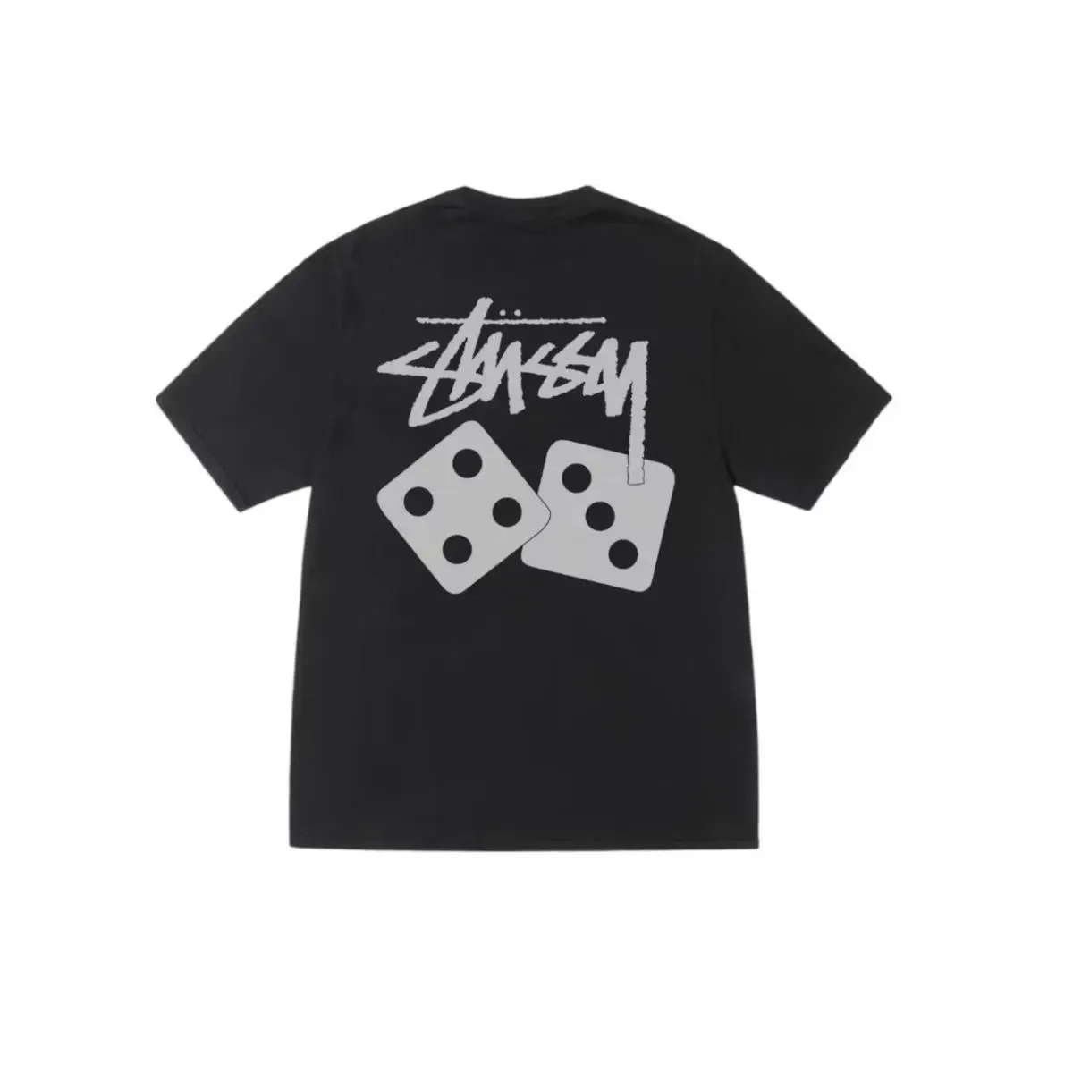 Dice Pigment Dyed Tee SS25 Men Size L by Stussy