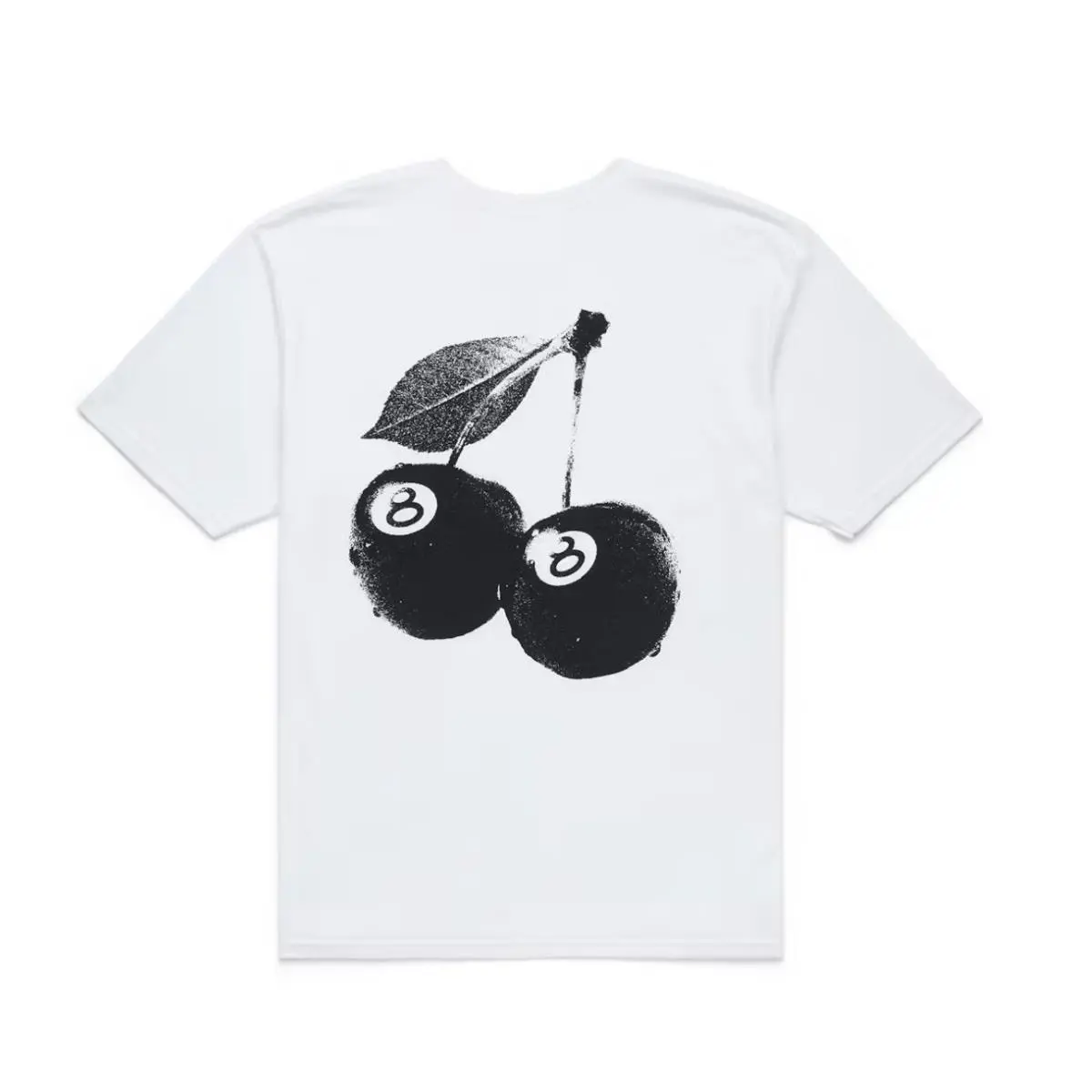 Cherries White Tee SS24 Men`s Sizes S-xl by Stussy