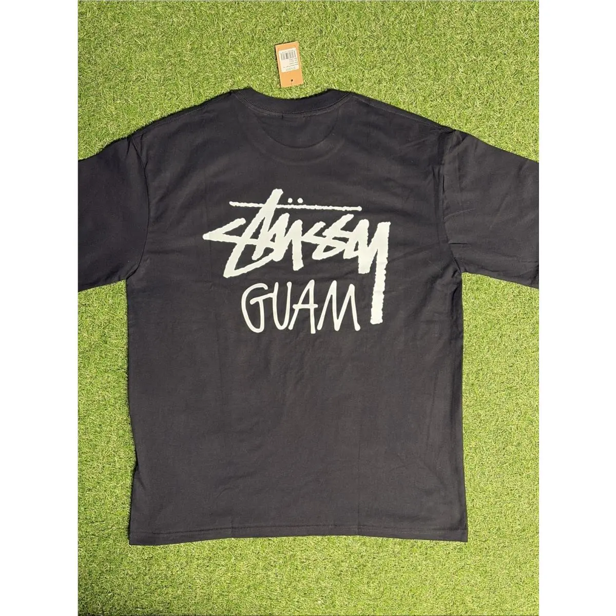Stussy Guam T-shirt Tee Black Size L Large Streetwear Men’s