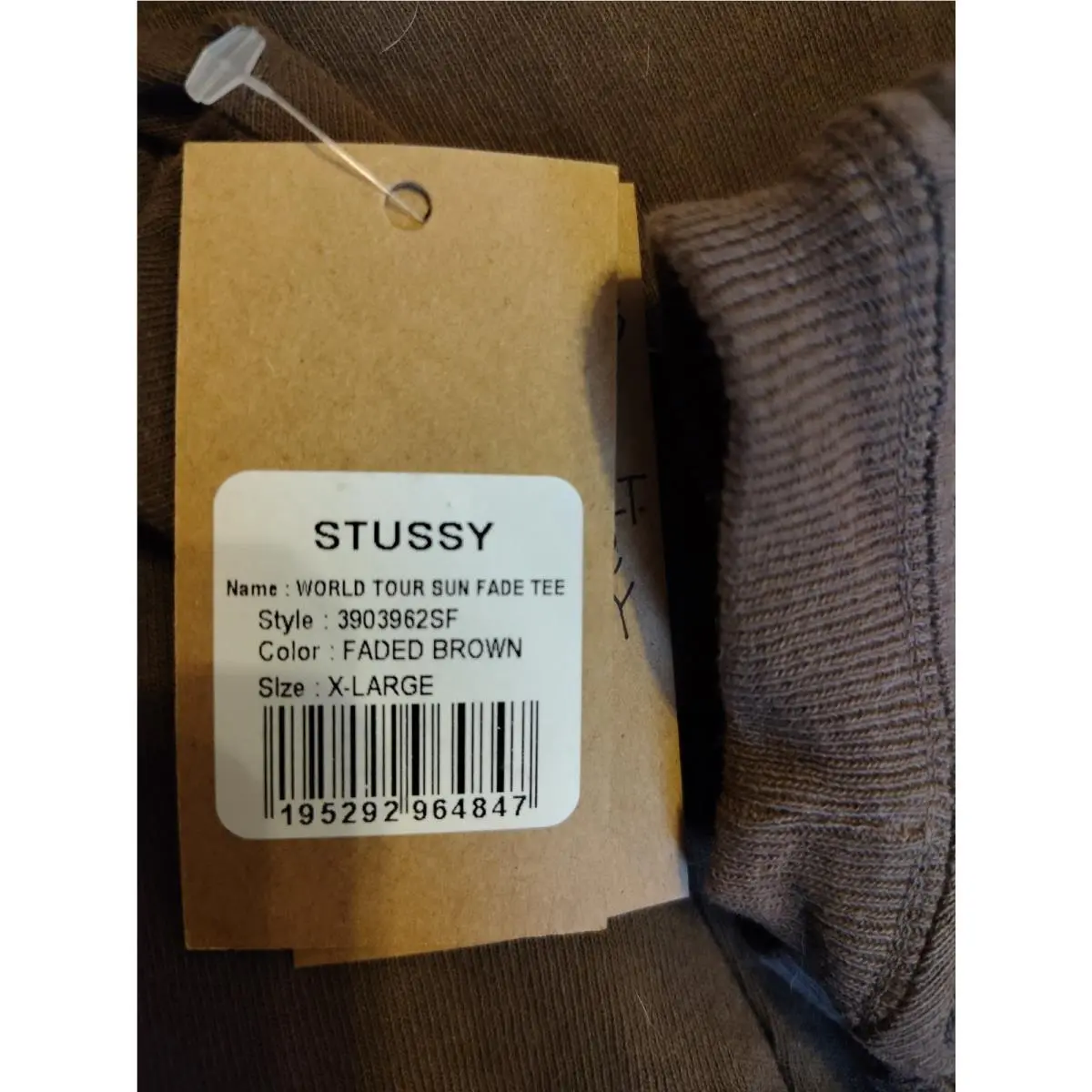 Stussy  clothing - Brown (UPC: 195292964847) 1