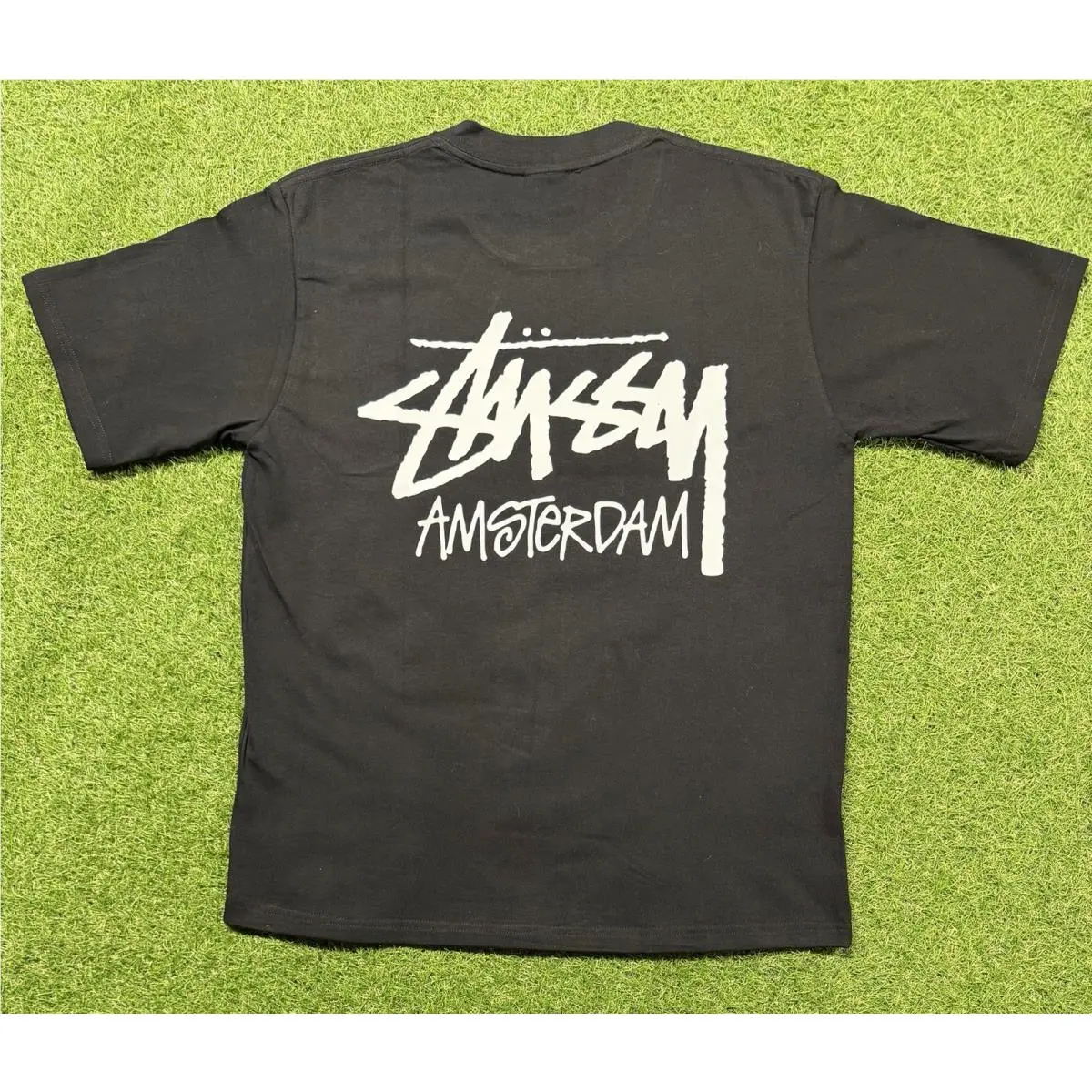 Stussy Amsterdam T-shirt Black Size XL Extra Large
