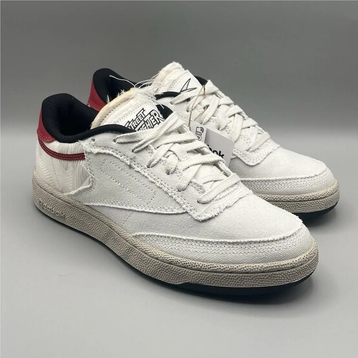Reebok Club C 85 x Street Fighter Ryu Retro Shoes - Men`s Size 6.5