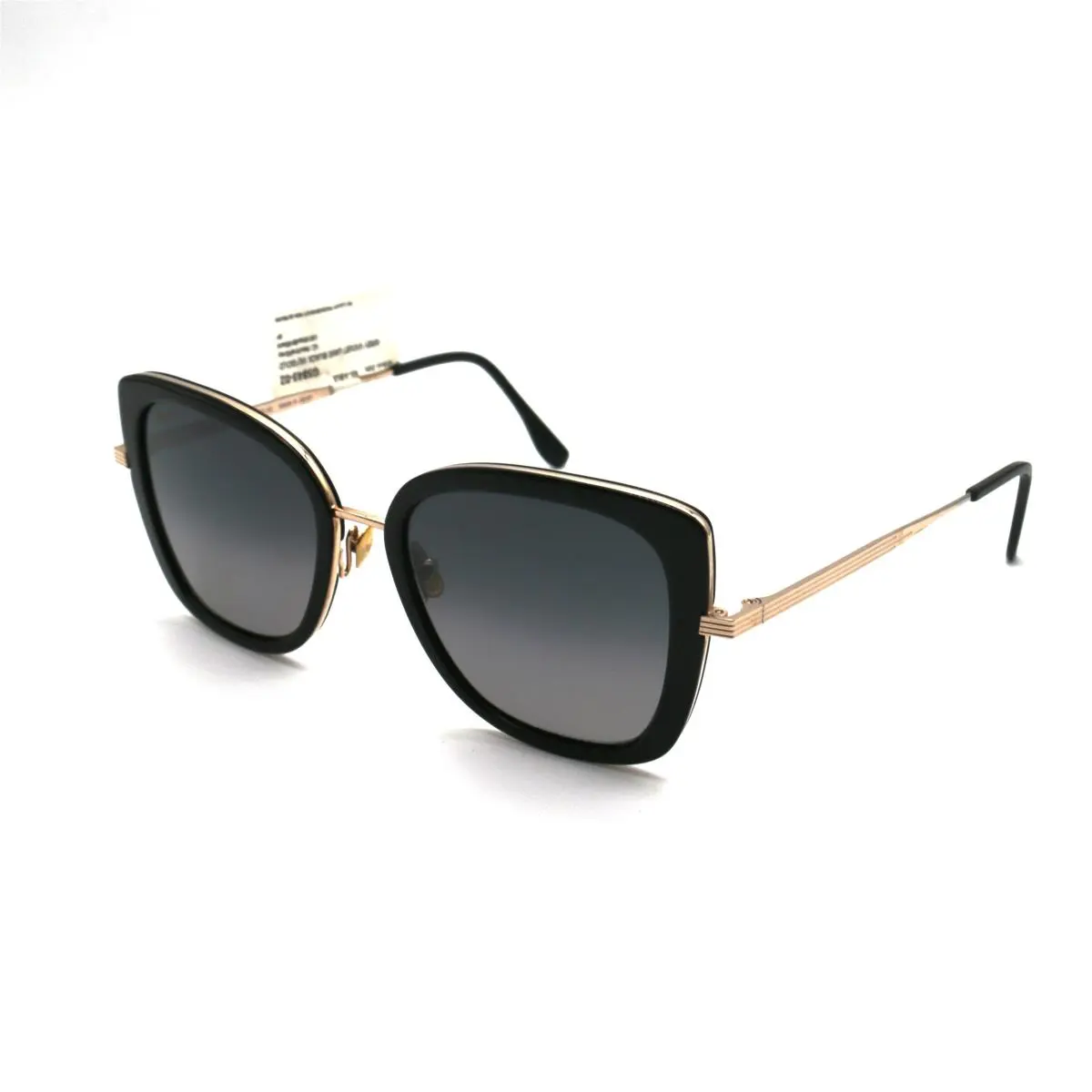 Maui Jim Violet Lake Polarized Sunglasses - Black with Gold / Neutral Grey Lens