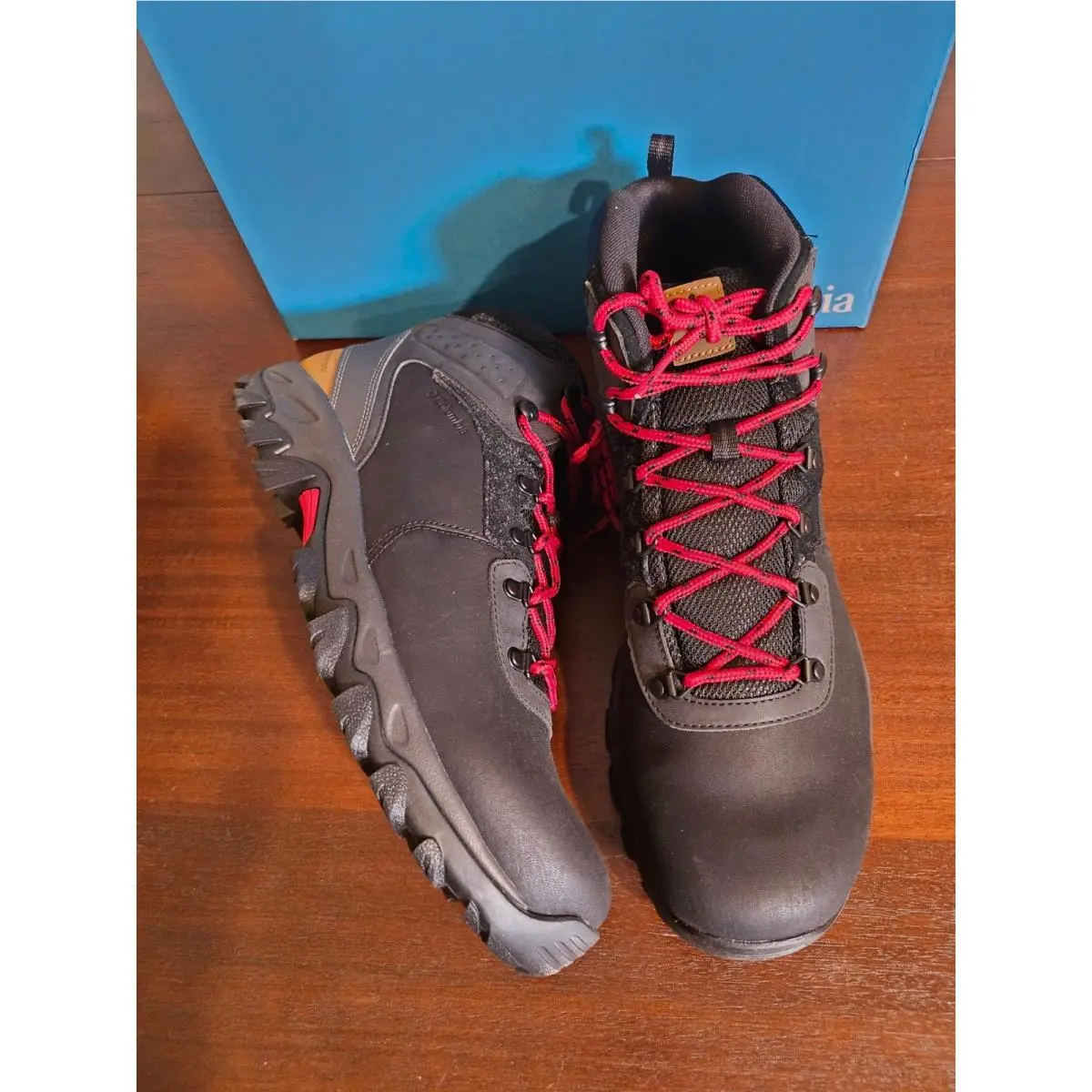 Columbia shoes - Newton Ridge Plus II Waterproof - Black 5