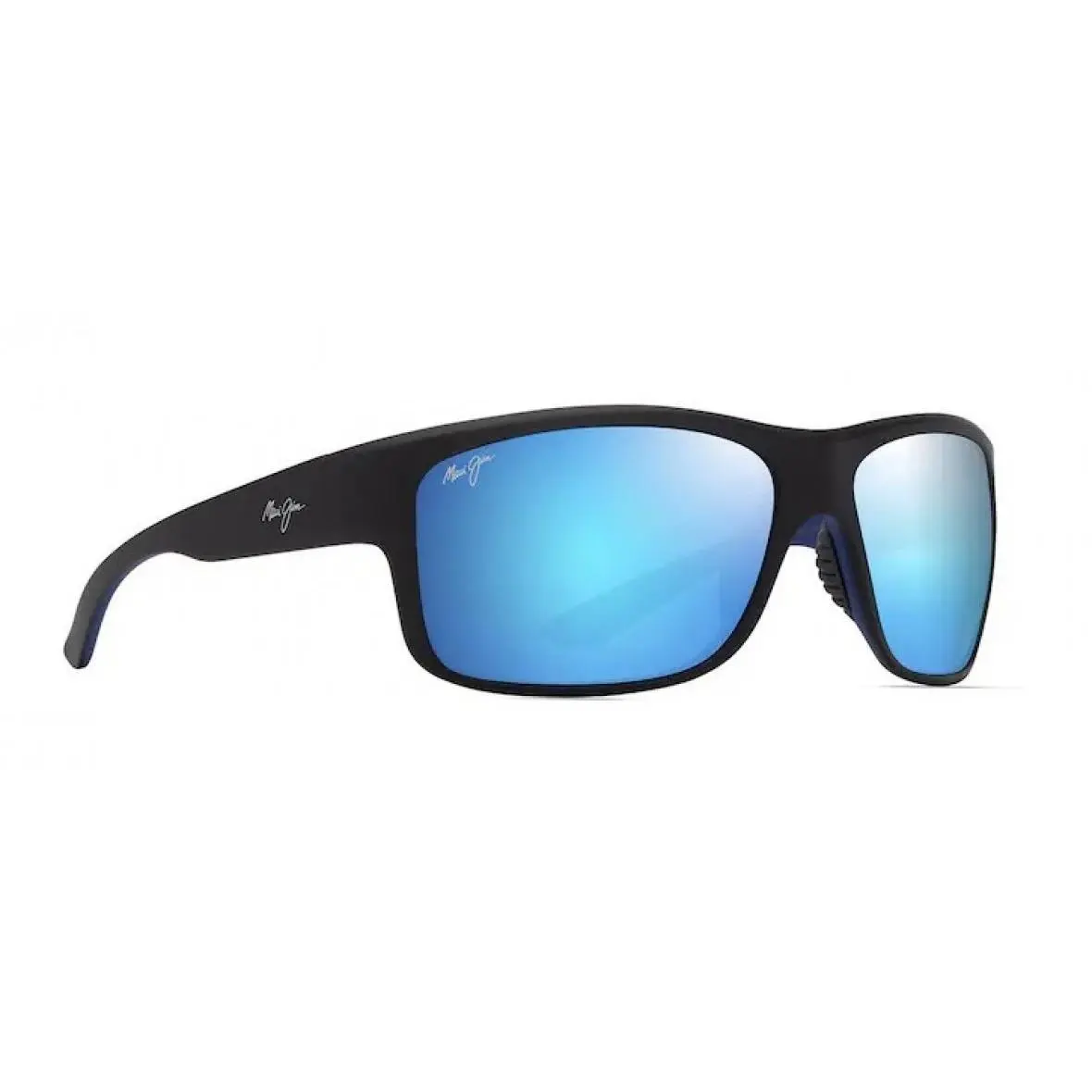 Maui Jim Southern Cross MJ815 Sunglasses Matte Black / Blue