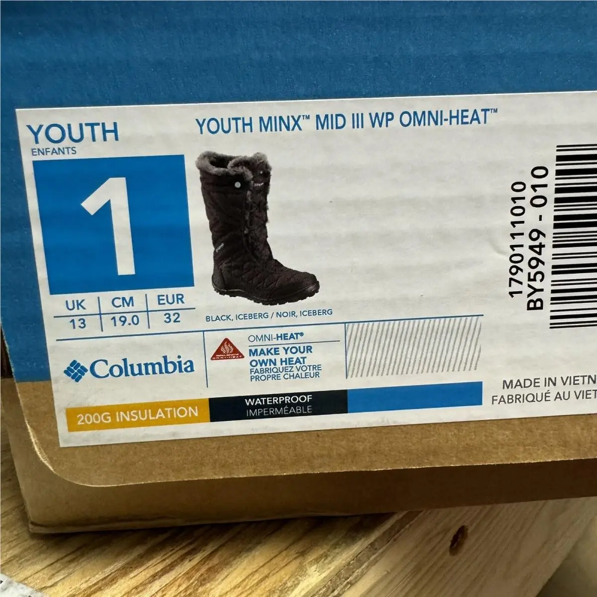 Columbia shoes - Mid III - Mid III - Black 4