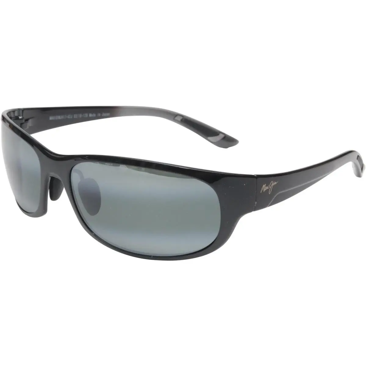 Twin Falls MJ417 Sunglasses Gloss Black Fade by Maui Jim