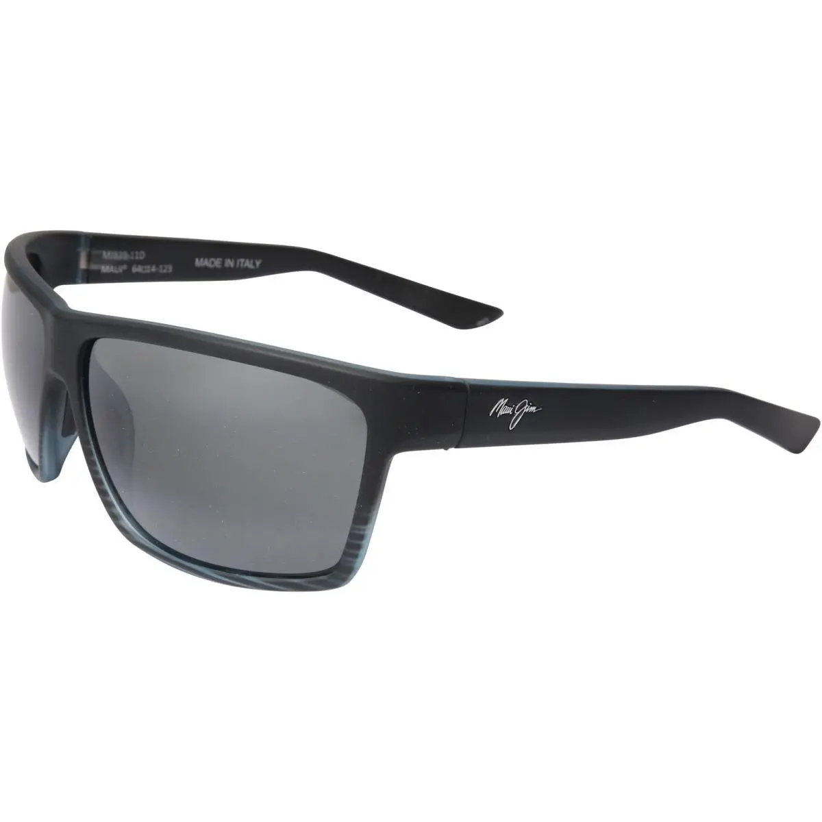 Alenuihaha MJ839 Sunglasses Grey Black Stripe by Maui Jim