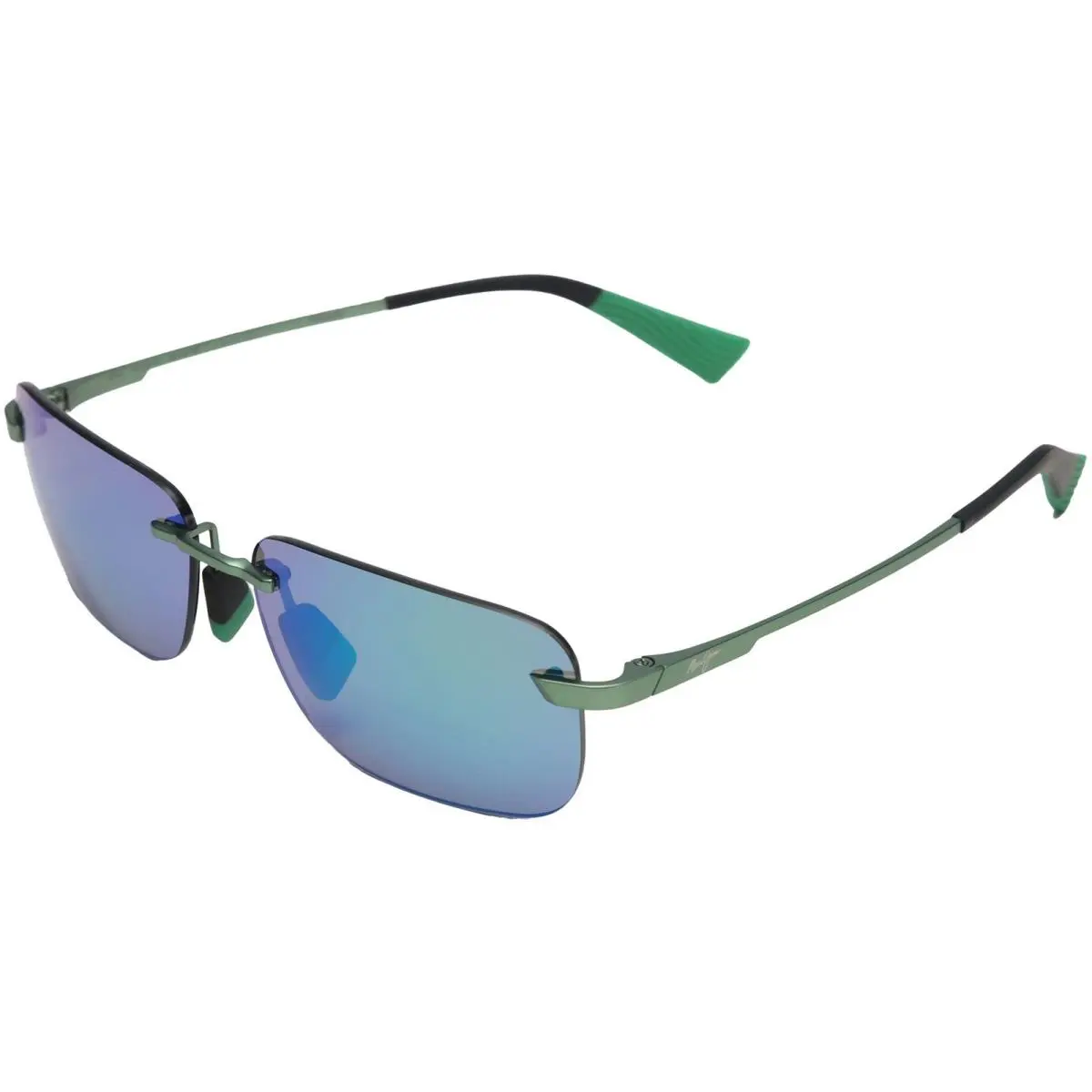 Maui Jim Lanakila MJ624 Sunglasses Matte Trans Green