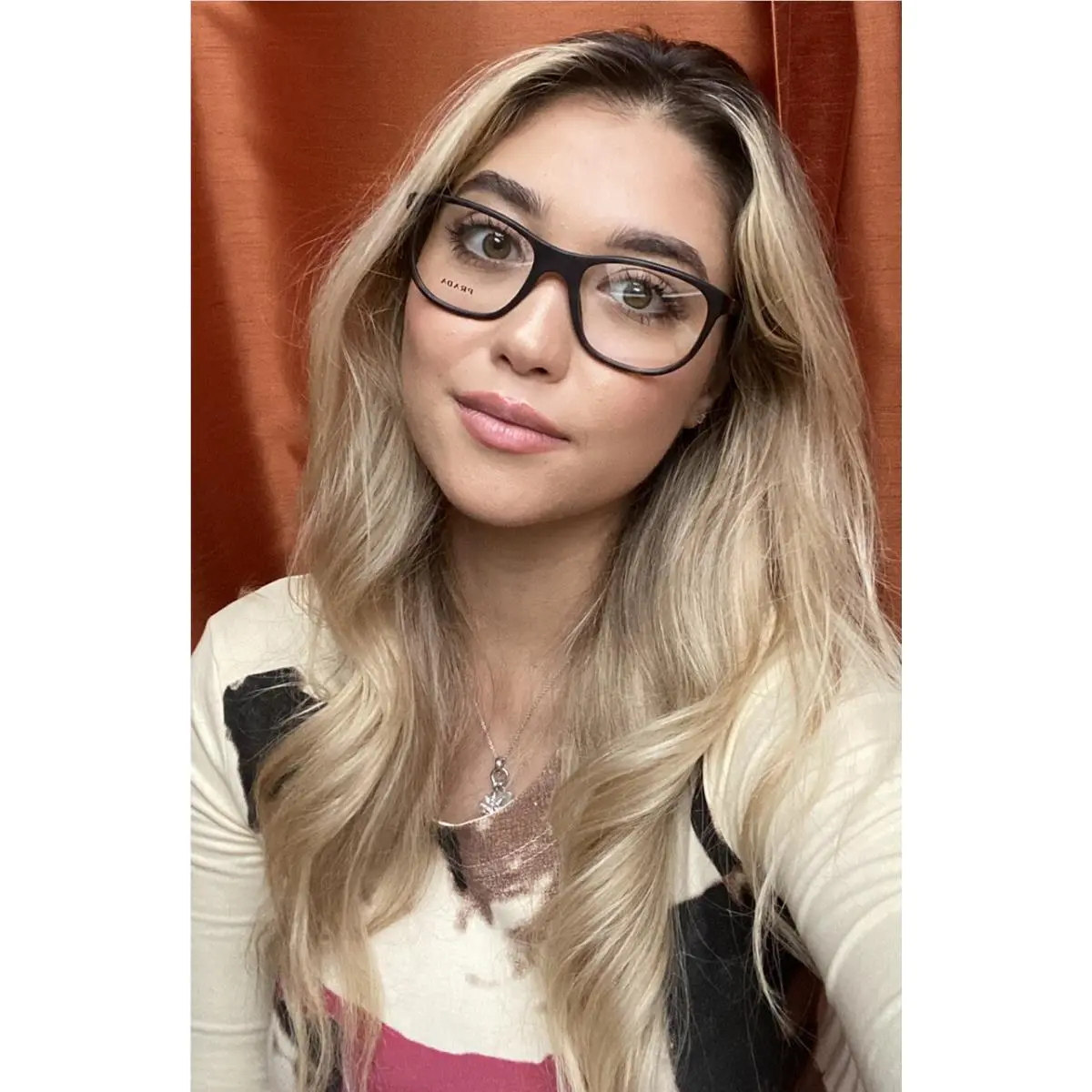Prada Vpr 29S HAQ-1O1 Matte Tortoise 52mm Women`s Eyeglasses Frame