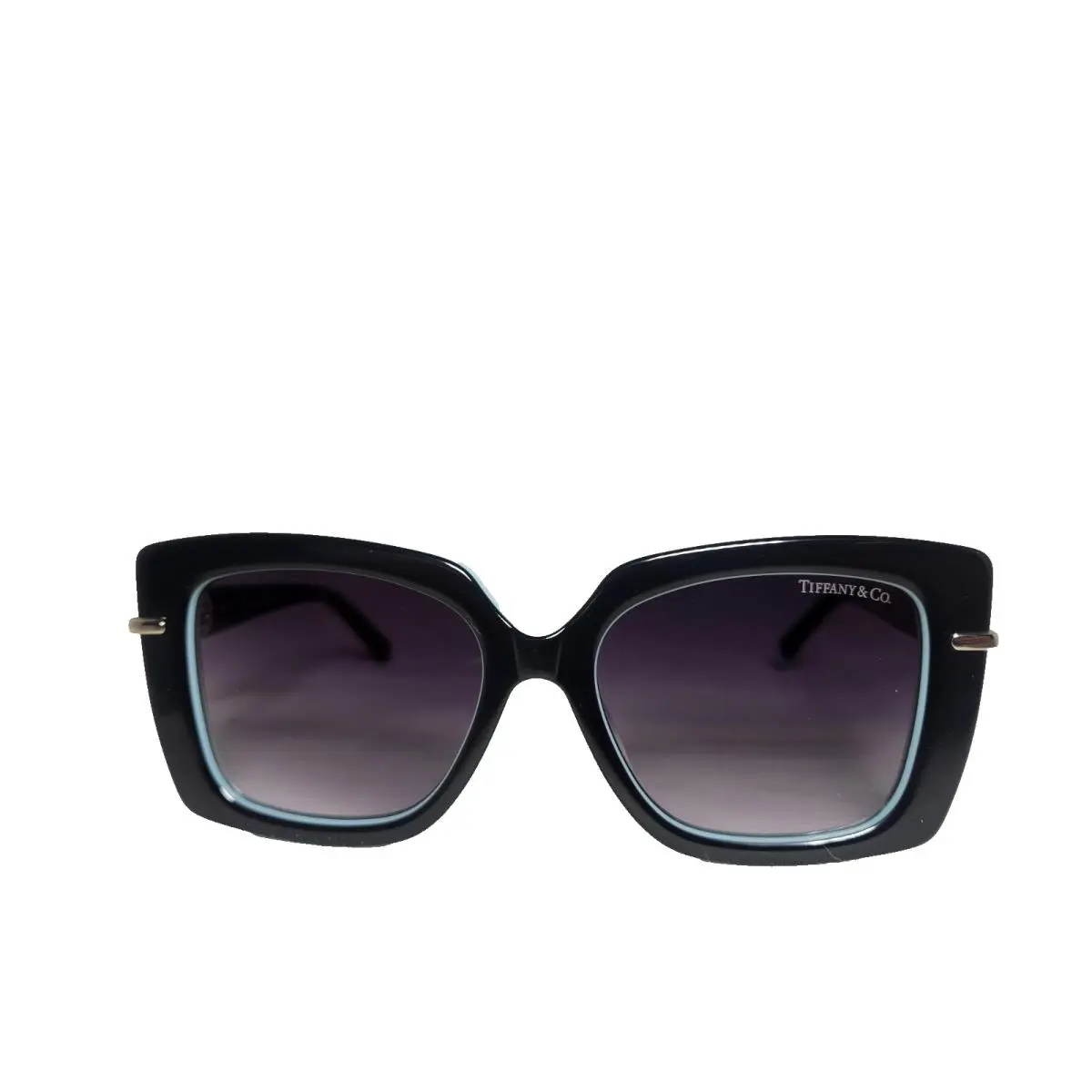 Tiffany and Co Black and Grey Sunglasses TF4199 502/13 53/18 140