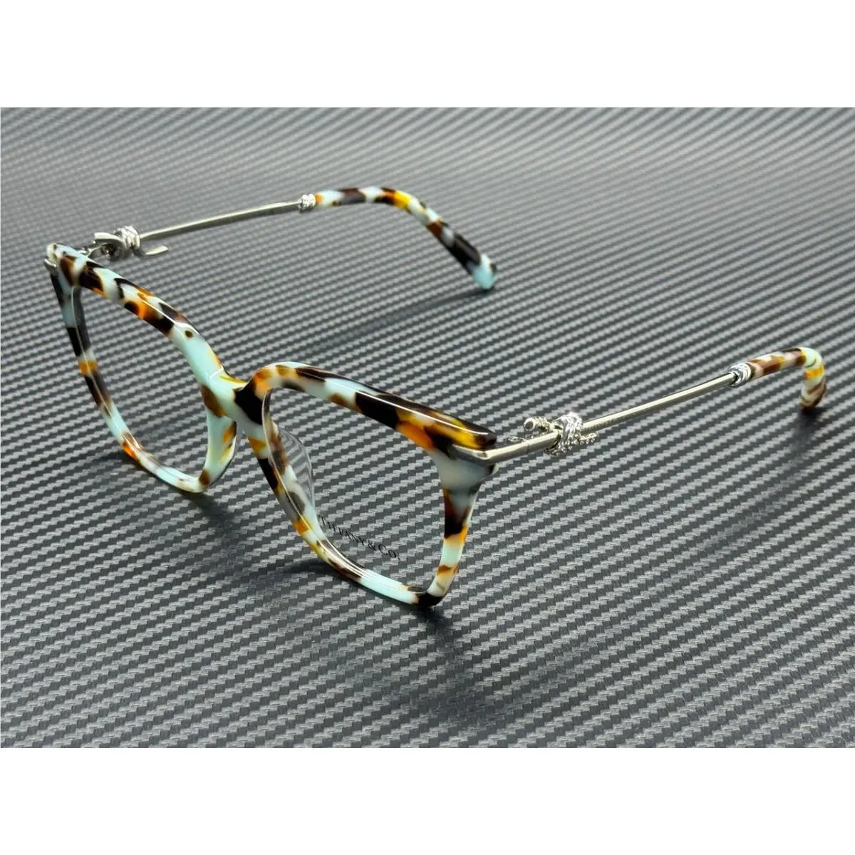 Tiffany TF2284B 8441 Tiffany Havana Silver Women`s 53 mm Eyeglasses