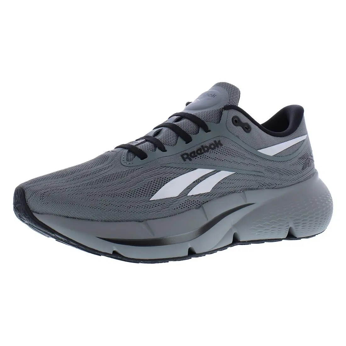 Reebok shoes - Med Grey/Black/Light Grey, Main: Grey (UPC: 198179618598) 0