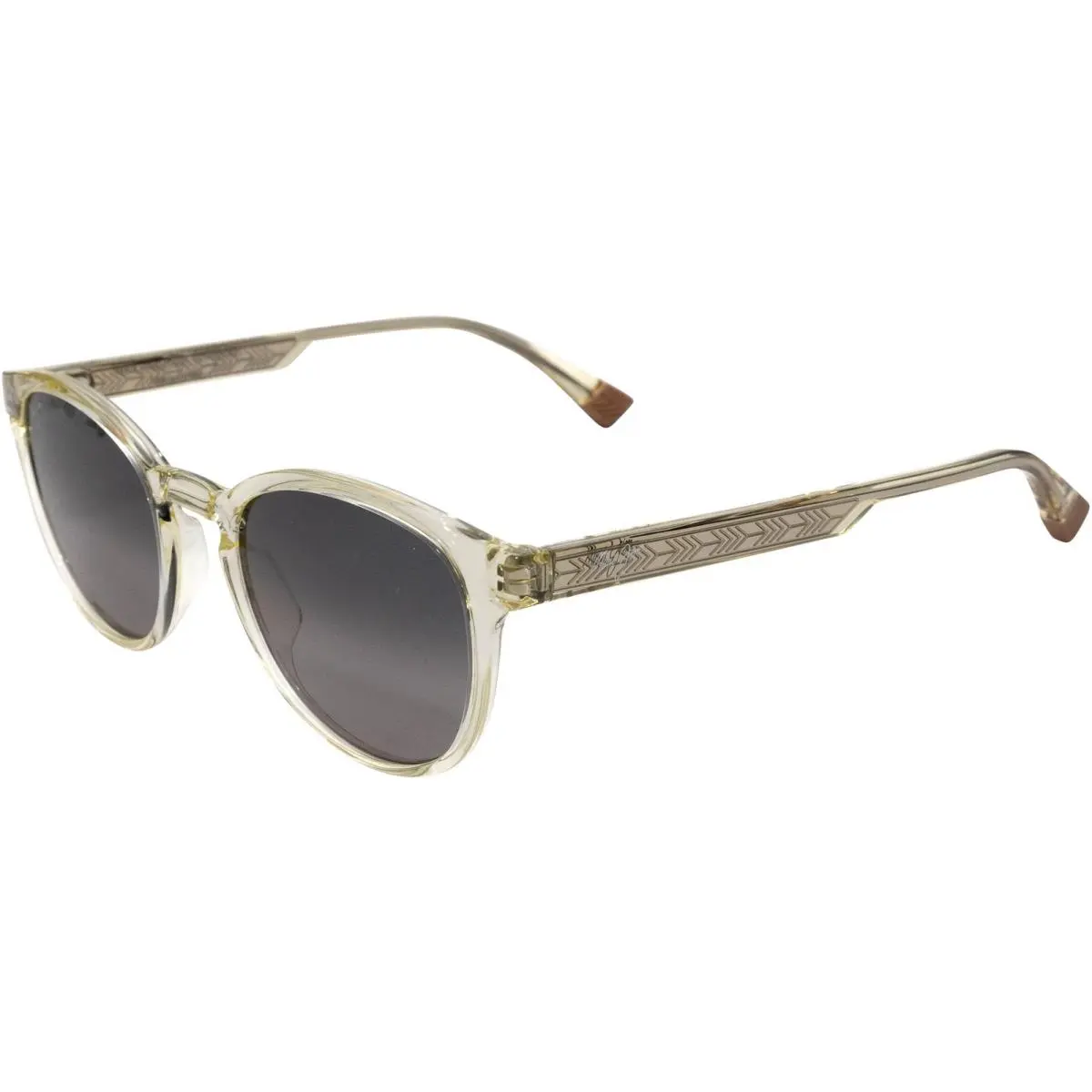 Hiehie MJ636 Sunglasses Shiny Trans Yellow by Maui Jim