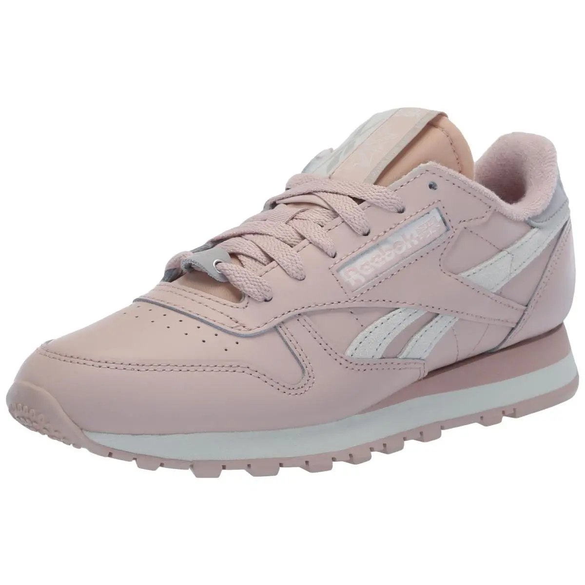 Reebok Women`s Classic Leather Sneaker Pink Stucco/bone/ash Women`s Size 9.5