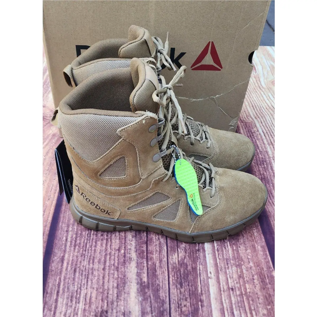 Men`s Reebok Sublite Tactical Combat Boot Size 8.5
