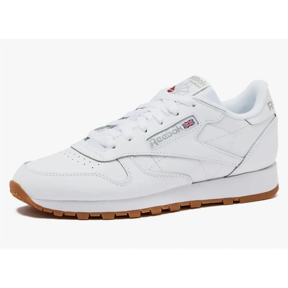 Reebok Classic Leather Women`s Shoes White Size 7.5. Ships In 24 Hrs
