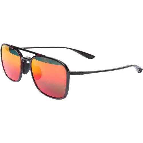 Maui Jim Keokea MJ447 Sunglasses Red and Black Tortoise