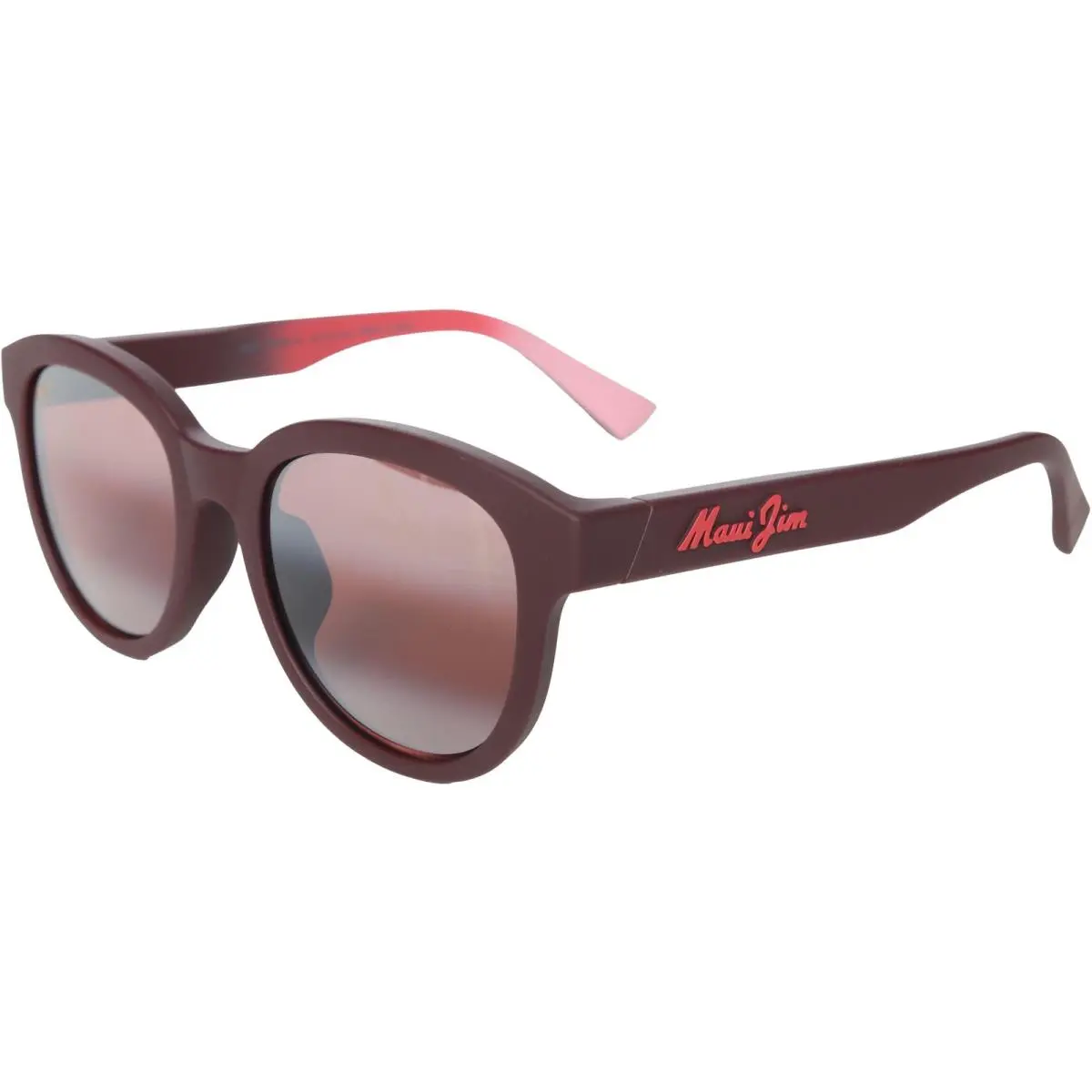 Maui Jim Ihupani Asian Fit MJ658 Sunglasses Matte Burgundy