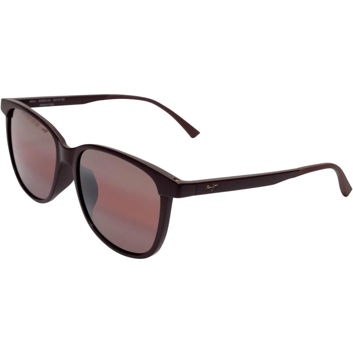 Maui Jim `ilikea Asian Fit MJ650 Sunglasses Matte Burgundy