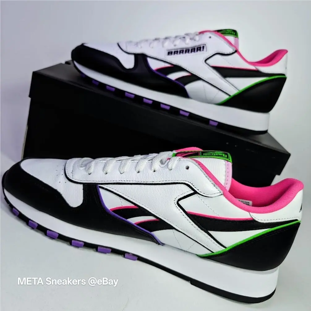 Reebok shoes - Reebok Classic - Classic - 100210141 - Black / White / Pink 10