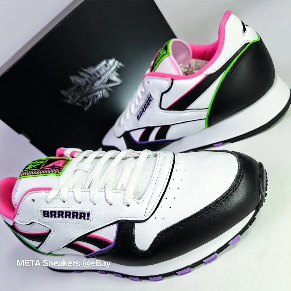 Reebok shoes - Reebok Classic - Classic - 100210141 - Black / White / Pink 1