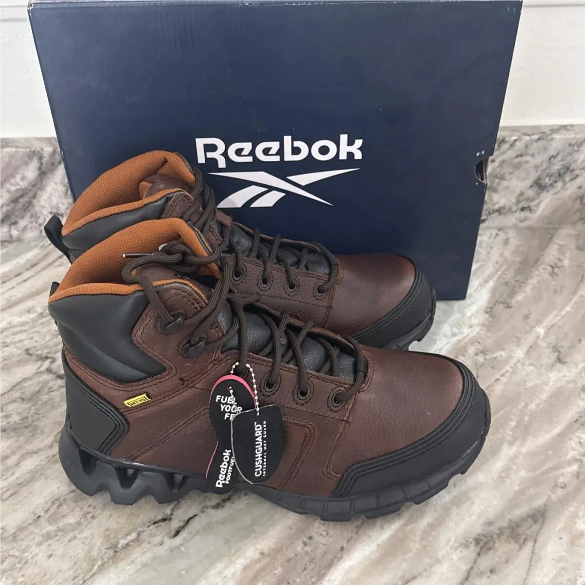 Reebok shoes - Reebok Zigkick - Zigkick - RB7605 - Dark Brown 2
