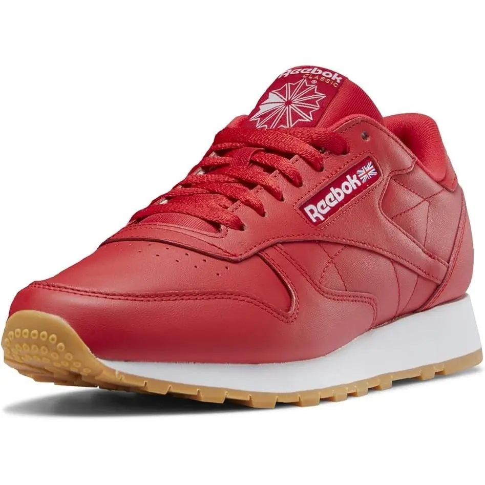 Reebok Unisex Adult Classic Leather-RED-11