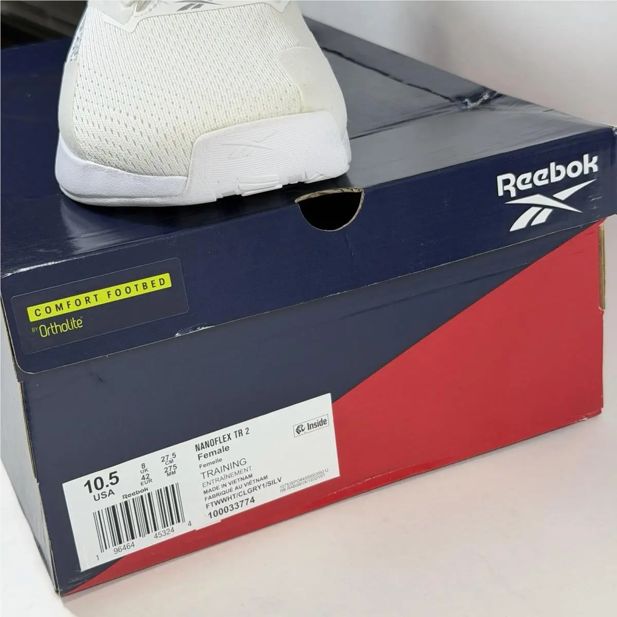 Reebok shoes - Reebok Nanoflex - Nanoflex - 100033774 - White 1