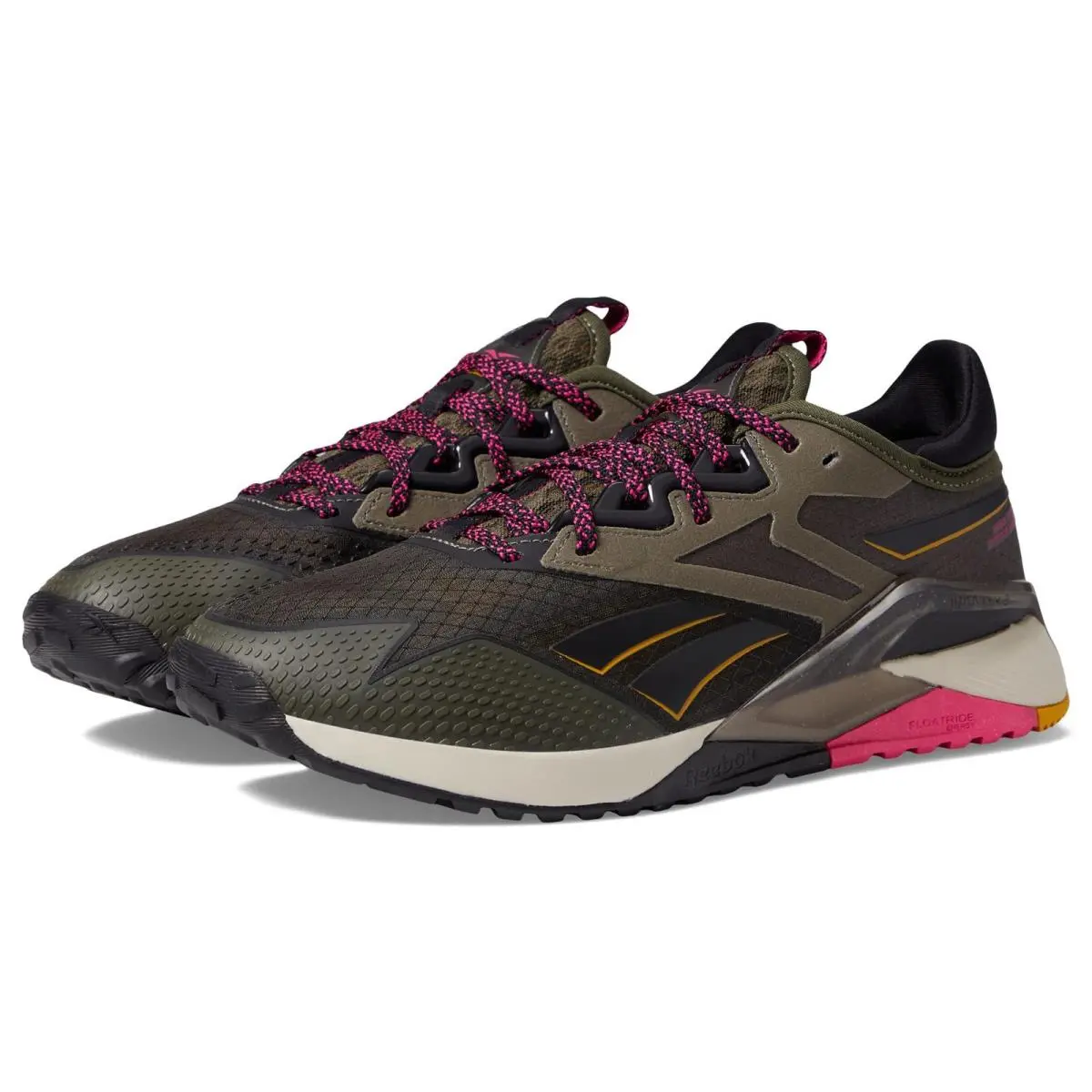 Reebok Women`s Nano X2 TR Adventure Cross Trainer Army Green/black/proud Pink