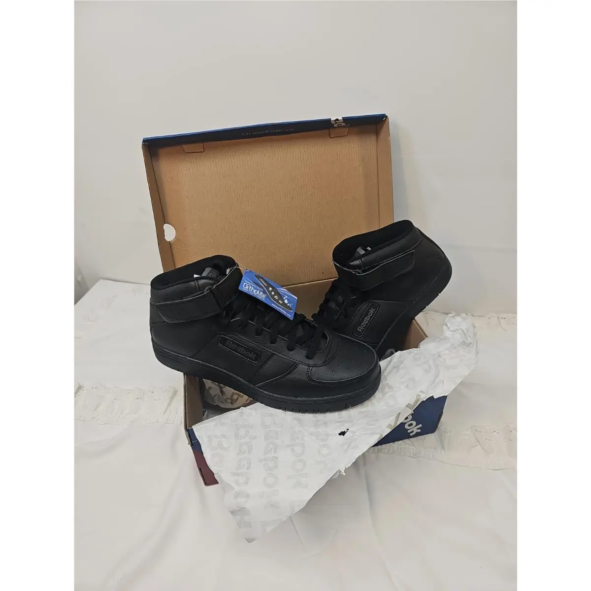 Reebok Men`s Royal Classic Reeamaze Mid Male Black J95641 Size 10 Inc