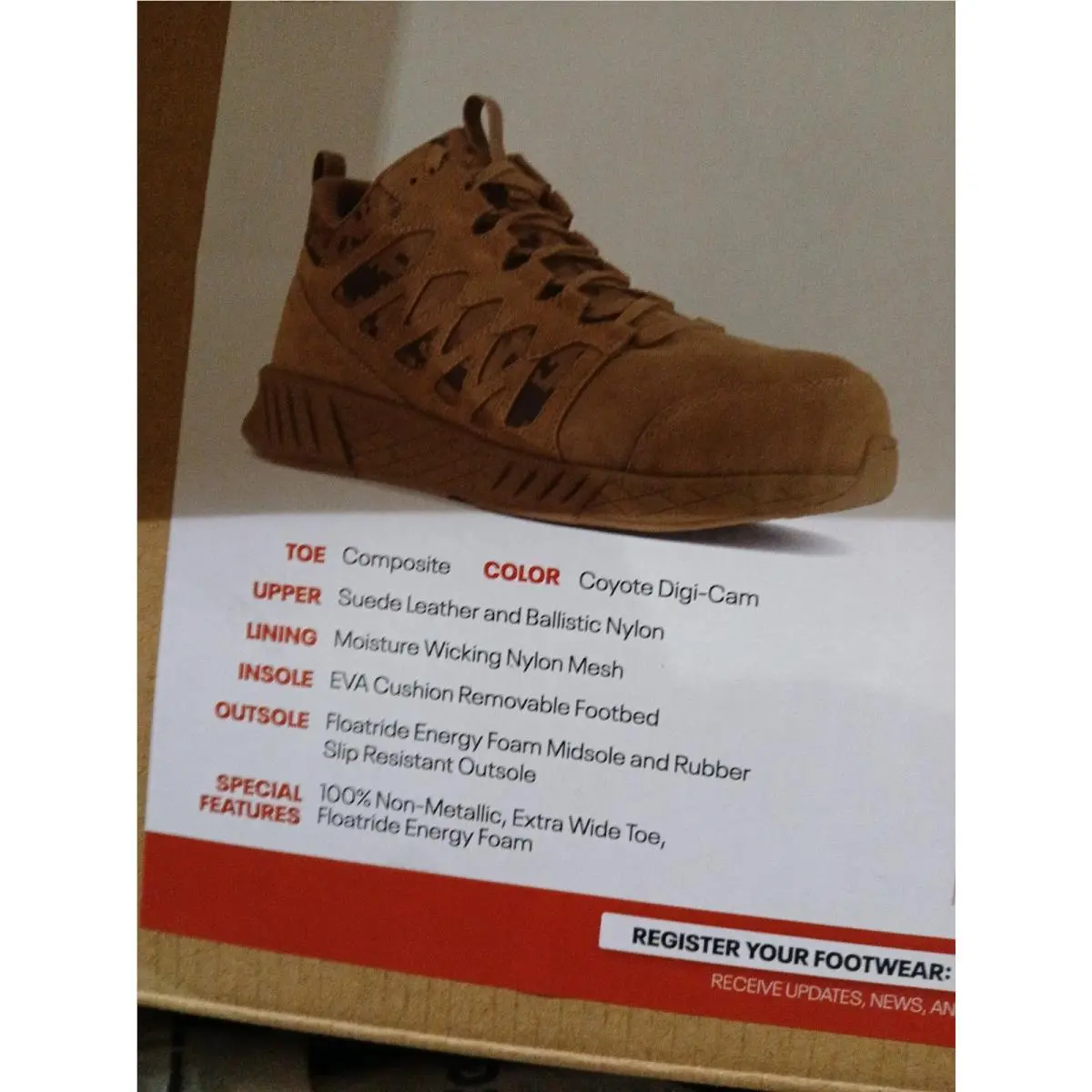 Reebok shoes - Chesnut 6