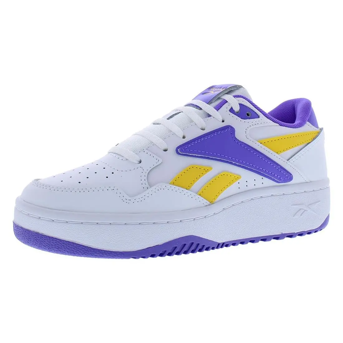 Reebok Unisex Kid`s Atr Chill Sneaker White/solar Purple/always Yellow Big Kid - White/Solar Purple/Always Yellow