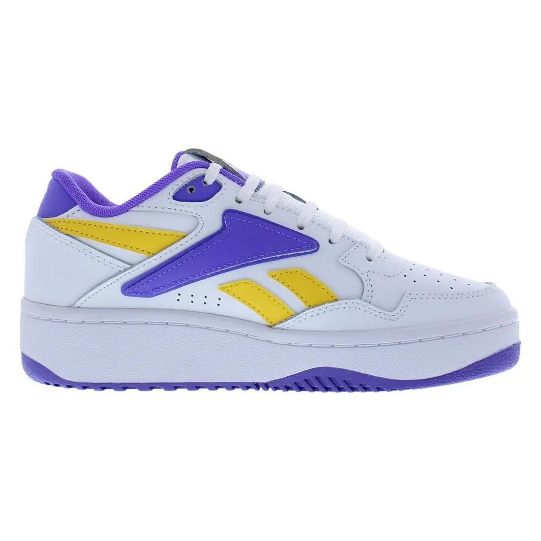 Reebok shoes - 116120 - 116120 - White/Solar Purple/Always Yellow (UPC: 197225854515) 1