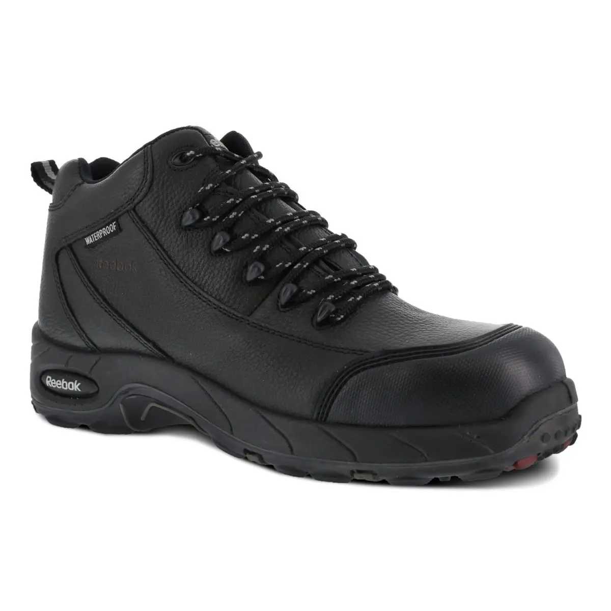Reebok Work - Women`s Tiahawk - Waterproof Sport Work Boot - R Black - 10 Wide
