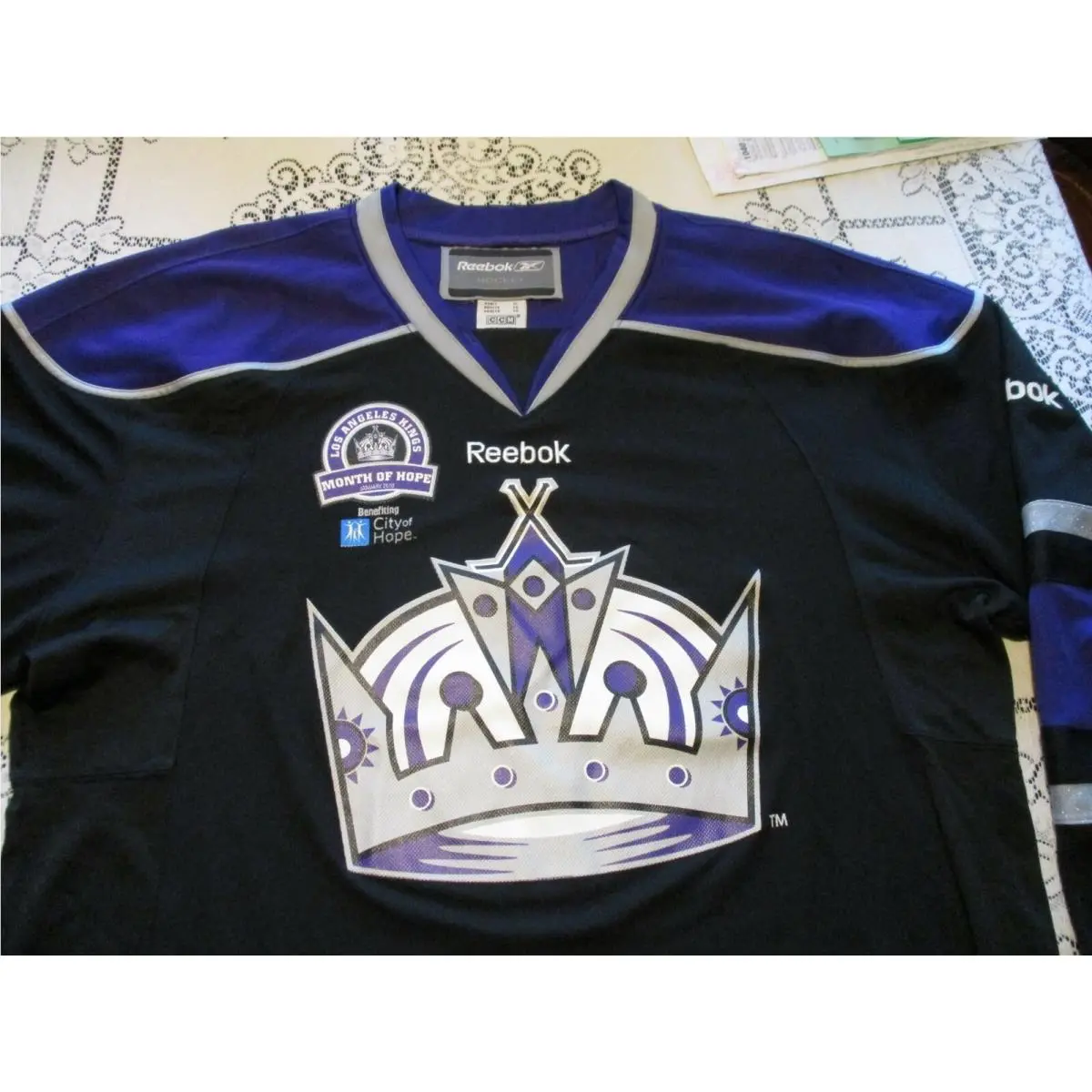 Reebok clothing - BLACK & PURPLE 0